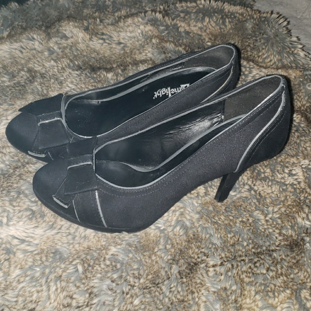 Lime Light Caprice Black Heels